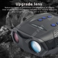 Miniatyrbillede 4 af 4: TD® nattsynsbriller 4K ultra klar Nattsyn i farve Zoom 8x Fuldstændig sort syn op til 600 meter