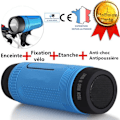 Miniatyrbild 1 av 4: Bluetooth-högtalare - Tech Discount - TD® - LED-lampa - Vattentät - 12h Batteritid Blå