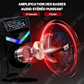 Miniatyrbild 2 av 4: TD Kraftfull Bluetooth-högtalare 400 Watt Portable Amplified Speaker 8 tums bashögtalare 1 tums diskanthögtalare