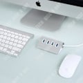 Pikkukuva 2 / 4: TD® Hub USB 3.0 Apple MacBook Air Pro iMac 4-Port USB Hi-Speed ​​​​Adapter MacBook Connect Pendrive Port