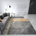 Miniatyrbild 4 av 4: TD® Imiterad kashmirmatta Nordisk enkel golvmatta förtjockad vardagsrumssoffa filt hem vardagsrum sovrum halkfri matta