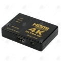 Miniatyrbild 1 av 4: HTBE® HDMI Switcher 4K 5 in 1 High Definition Remote Control Switch Infraröd HDMI Switcher Högupplöst fjärrkontroll
