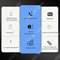 Pikkukuva 2 / 4: TD Bluetooth-kaiutin sininen langaton mini-kaiutin audio 5.3 Kannettavat kaiuttimet alkuperäisyys kompaktinen kaiutin