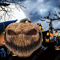 Miniatyrbillede 4 af 4: TD® Halloween dekoration halloween Skelet Skelet 40cm Simulation Menneske Skelet i Plast Scene Arrangement Rekvisitter