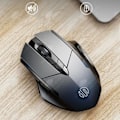 Miniatyrbillede 4 af 4: HTBE® Bluetooth Musse USB Opladning Manipulator Føle Mus Juster DPI Trådløs Mus Computerbrug 6 knapper