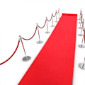 Miniatyrbillede 1 af 4: TD® XICHAO - 15m x 1m Engangs Rødtæppe Rulle i Polyester til Bryllup Fest Ceremoni Hollywood Fester