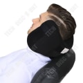 Miniatyrbild 4 av 4: TD® U-formad kudde Memory Foam Avslappning Komfortkudde Nacke Cervikal Resor Utomhus Bil Flygplan Svart