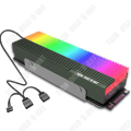 Miniatyrbild 1 av 4: TD® M2.SSD Dual Interface Solid State Hard Drive Radiator Värmeavledning ARGB Shenguang Sync