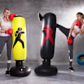 Miniatyrbillede 1 af 4: Slående Colonne de Boxe 1.6M Oppustelig Slagpose - sort