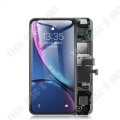 Miniatyrbild 1 av 4: Komplett LCD-skärm för iPhone XR 6.1 tum - Touchglas monterat + LCD-skärm + Chassi + med verktyg - Svart