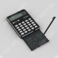 Miniatyrbillede 3 af 4: TD® Bærbar Lommeregner Skrive Tablet Kontor Skrive Beregn Wordpad Computer Tegnebræt Finans Kontor Gaveidéer