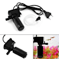 Miniatyrbild 1 av 4: 3 i 1 filter - Ej specificerat - Mini Aquarium - Svart - 200L/h - 2W