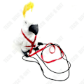 Miniatyrbild 3 av 4: TD® Parrot Flying Rope Pull Strap Training Pull Rope Grey Parrot Flying Rope King Kong