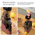 Miniatyrbillede 3 af 4: Citruspresser - INN® - 350W - Rustfrit stål - Multifunktionel - 48 omdrejninger/minut