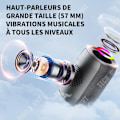 Pikkukuva 3 / 4: TD Langaton bassokaiutin Bluetooth-pöytäkaiutin musiikkia varten kotiin, ulos, leirintäalueelle