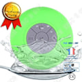 Pikkukuva 1 / 4: TD® Bluetooth-kylpyhuonekaiutin, vedenkestävä/ Waterproof Speaker BTS-06/ Imukuppikaiutin kylpyhuoneen tasolla, vihreä