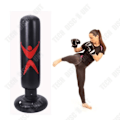 Miniatyrbillede 4 af 4: TD® Uddannelse trykaflastning rebound sandpose luftpumpe boksepose oppustelig boksepose