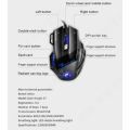 Miniatyrbillede 3 af 4: TD® Gamer-mus 3200 DPI LED Optisk Gamer-mus Spilmus med 7 knapper med ledning PC-mus Computer-gamingmus