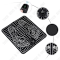 Miniatyrbillede 2 af 4: TD® Massagemad med impulser 6 tilstande Intelligent programmering Fjernbetjening Fodmassagepude