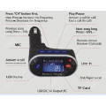 Pikkukuva 4 / 4: TD® LCD Auton Bluetooth MP3-soitin SD MMC USB FM-lähetin, Bluetooth-autosarja, handsfree ja kaukosäädin