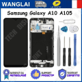 Miniatyrbillede 4 af 5: LCD-skærm - Tech Rabat - Samsung Galaxy A10 2019 A105 - Sort - Værktøjssæt inkluderet