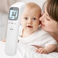 Miniatyrbillede 1 af 4: Professionel Termometer / Overflade af Genstande, Digital Infrarød Front Termometer Multi-Funktionel Uden Kontakt - grå