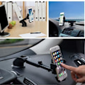 Miniatyrbild 4 av 4: Support Telefon - XUNYLYEE® - 360° - Sugpropp Fäste - Ultra Klibbigt Gel - Svart