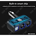 Pikkukuva 4 / 4: Autopistoke TD® 3.1A Kaksinkertainen USB Langaton Turvallinen ja Nopea Lataus
