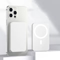 Miniatyrbillede 1 af 4: Blanc 5000mAh-Magnetisk trådløs powerbank til iPhone, hurtig induktionsoplader, batteri ex