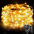 Miniatyrbillede 1 af 4: TD® MC Lysestake LED - I kobber - 200 LED - Varm hvid - 20 m
