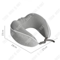 Miniatyrbild 2 av 4: TD® Bärbar nackkudde U-formad nackkudde Memory Foam Resekudde Slow Rebound Flygplanskudde