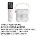 Miniatyrbild 4 av 4: Bluetooth Högtalare - INN® - 2000mAh - Vattentålig - Bärbar - 360° Surround Ljud