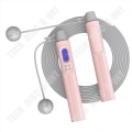 Miniatyrbillede 1 af 2: TD® Multifunktionel vægtet jump rope med elektronisk tælling Trådløs jump rope Fitness træning