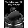 Miniatyrbild 3 av 4: TD® kaffeglas med lock Återanvändbar mugg Termoskopp isolering Rostfritt stål Te Varm kall dryck Dryck To Go
