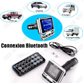 Pikkukuva 3 / 4: TD Bluetooth FM -lähetin 2.0 auton FM 12v 1A QC 3.0 nopea lataus ja USB-portti Bluetooth-autolaturi