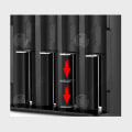 Miniatyrbillede 4 af 4: INN® Lithiumbatterioplader 3,7 V med 4 pladser til nikkel-cadmium batteri 1,5 V USB fire uafhængige opladningsstøtter