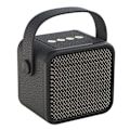 Miniatyrbild 1 av 4: TD® bluetooth-högtalare 10 timmars speltid 8x8x6,5cm mottagningsavstånd 10 meter lätt bärbar bluetooth-högtalare svart