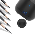 Miniatyrbillede 3 af 4: Elektrisk blyantspidser TD® 2000 mAh Fem justerbare hastigheder Enkelt hul drift