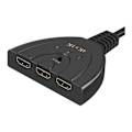 Miniatyrbild 3 av 4: HDMI-switch - Ej specificerad - 4K - 3 portar - Stöder 3D - Ingen strömkabel krävs