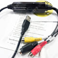 Pikkukuva 2 / 4: TD® Audio- ja videoäänikortin muunnos USB2.0 VHS:stä DVD:hen RCAScart RCA