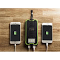 Miniatyrbillede 2 af 4: 15000mAh Solarbatteri Power Bank, bærbar nødoplader, vandtæt ekstern batteri med 8 LED og dobbelt USB