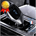 Miniatyrbillede 1 af 4: TD® FM Biltransmitter / Trådløs Bluetooth bilhåndfri-kit FM transmitter LCD MP3 afspiller Multifunktionslader