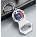 Miniatyrbillede 3 af 4: TD® Coupe d'Europe fans nøgleholder fodboldsamling souvenirs nationalt hold emblem nøgleholder proptrækker cad