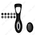 Miniatyrbillede 3 af 4: Anal sexlegetøj - INGEN - Anal vibrator 10 hastigheder - Prostatastimulation - Silikone - Sort