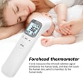 Miniatyrbillede 4 af 4: Professionel Termometer / Overflade af Genstande, Digital Infrarød Front Termometer Multi-Funktionel Uden Kontakt - grå