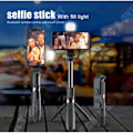 Miniatyrbillede 1 af 4: TD® Alt-i-én mobiltelefon selfie stick stativ Bluetooth fyldlys multifunktionel
