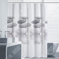 Miniatyrbillede 1 af 4: TD® Bruseforhæng med Trykt Sten Vandtæt / Vandtæt Badeværelsesforhæng med 12 Ringe / Badeværelses Tilbehør