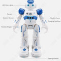 Miniatyrbillede 3 af 4: TD® Blå intelligent programmeringsrobot fjernstyret demonstration af gestusinduktion Lærebulderingsrobot til børn