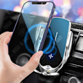 Pikkukuva 2 / 4: TD® 2-in-1 puhelinpidike autoon Puhelinpidike Aroma Nopea langaton laturi Navigointituki autossa