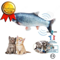 Miniatyrbillede 1 af 4: CONFO Elektrisk USB Opladning Simulation Fisk Kat Legetøj Sjovt Interaktivt Dyr Katte Kattnip Legetøj til Tænder Munde